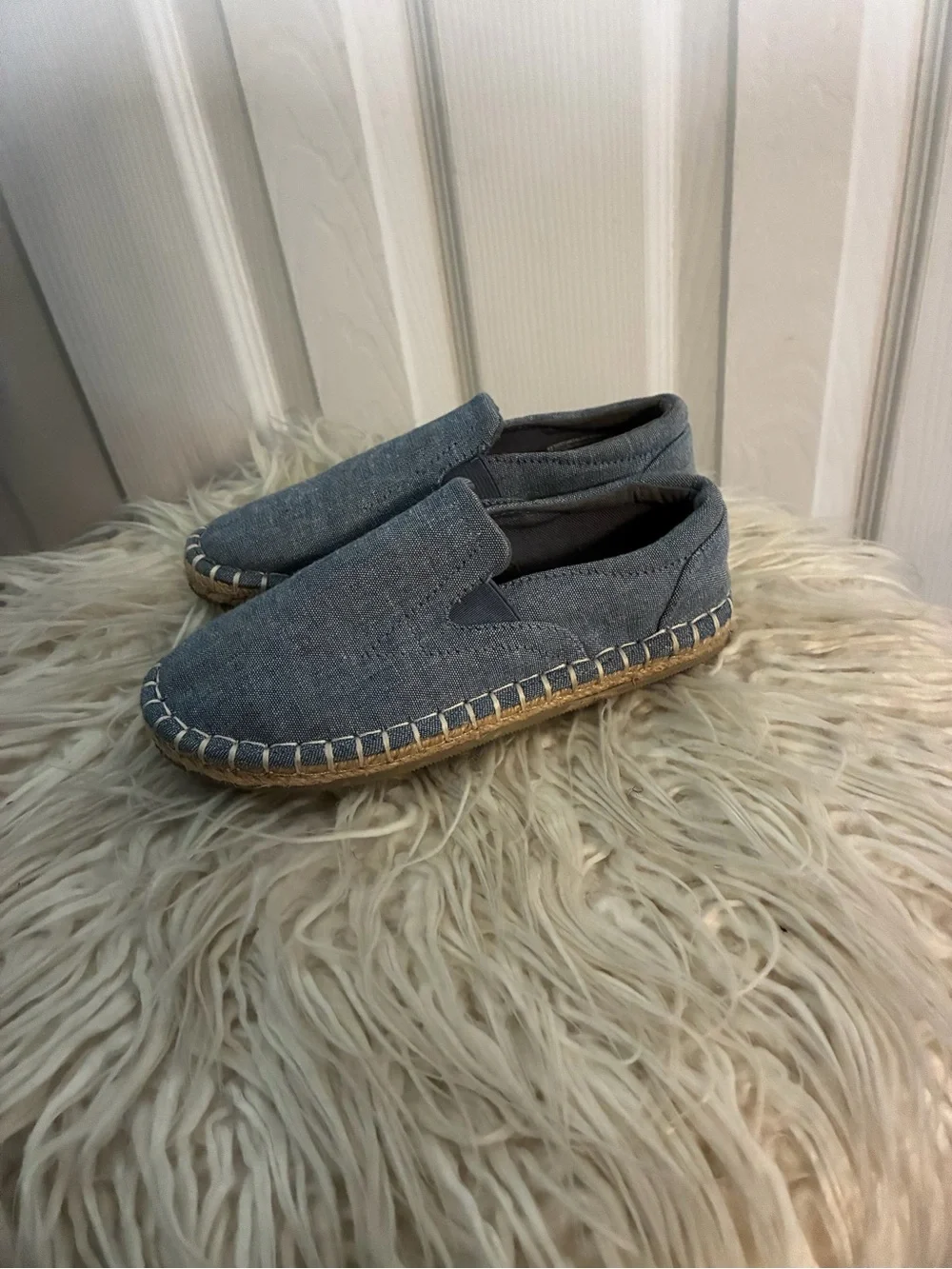 Gymboree Light Blue Slip-On Espadrille Sneakers for Kids